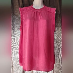 LOFT mixed media shell keyhole back